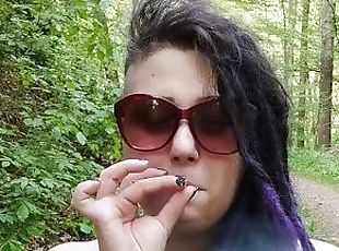 Curvy latina and you smoking j together 420