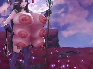 Magic Gone Wrong III - multi breast expansion