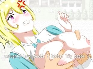 Hot horny stepsister play games with my big dick after home alone hentai uncensored anime