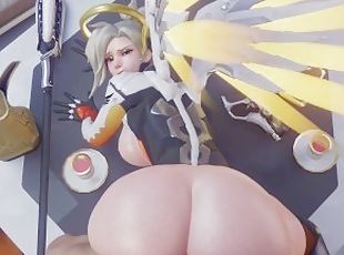 Thick MERCY Bouncing On My Dick