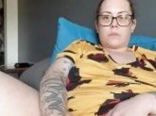 BBW MILF step mom masturbation finger fuck