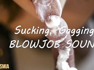 Blowjob Audio Only! Sucking, Gagging, Moaning