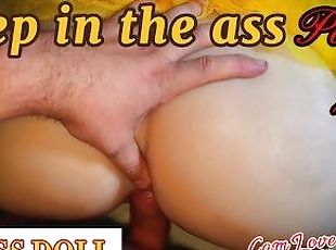 Juicy fuck with big ass in all holes with comments. Deep in the ass (part 2)