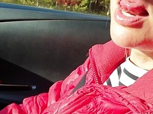 I was hitchhiking in Russia and gave a blowjob to the driver in traffic_ass_dasd