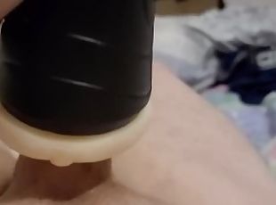 hubby and his fleshlight