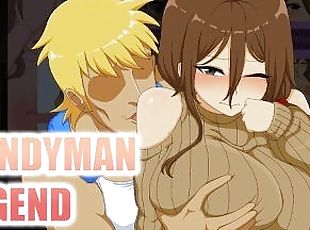 Gameplay and all sex scenes from the game Handyman Legend