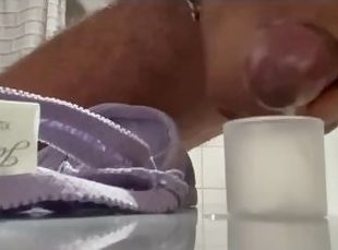 Preparing a Shot of Hot Cum for You to Drink!
