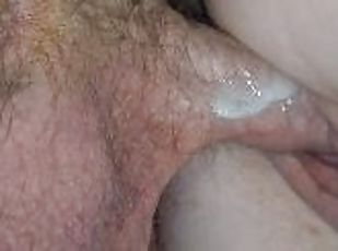 Creaming pussy up close. Leave a comment and you might be able to get this close.