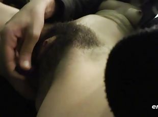 Hairy Magena In The Elevator - Kinky Solo