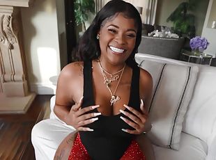 Sultry chubby ebony mom Jayla Page jaw-dropping porn video