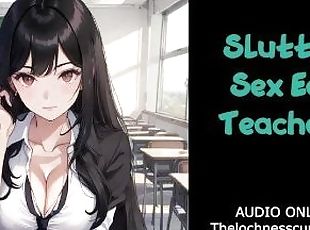Slutty Sex Ed Teacher  Audio Roleplay Preview