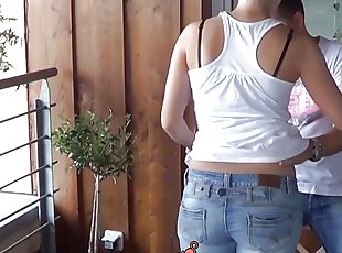 Lara CumKitten - Pissing in jeans with lust