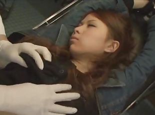 Japanese babe in weird hospital