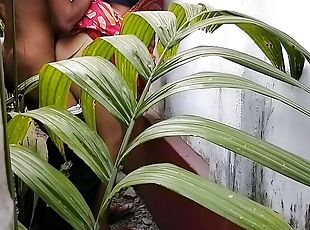 House Garden Clining Time Sex A Bengali Wife With Saree in Outdoor ( Official Video By Villagesex91)