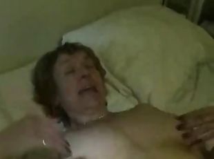 Cuck cleans his wife after a huge bbc rips her
