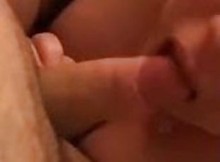 horny bbw wife suck my cock for dessert