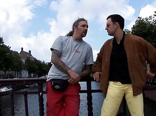 Italian guy gets lucky and gets to nail an Amsterdam hooker