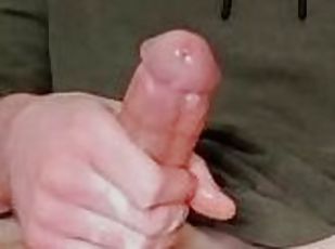 Jerking My Thick Cock Until I Explode Cum w/ Slow Motion Replay