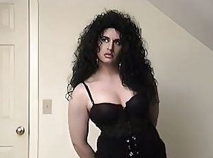 Maria rose my younger years hot sexy smoking crossdresser with big lips