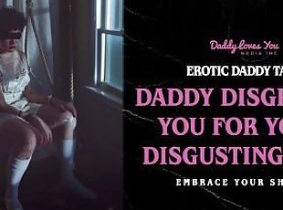 Daddy Talk: Religious Stepfather fucks you for wearing mommys clothes